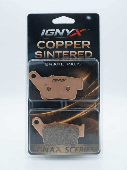 IGNYX Copper Sintered Rear Brake Pads For Bajaj Pulsar NS400Z (SNT-F327) IGNYX