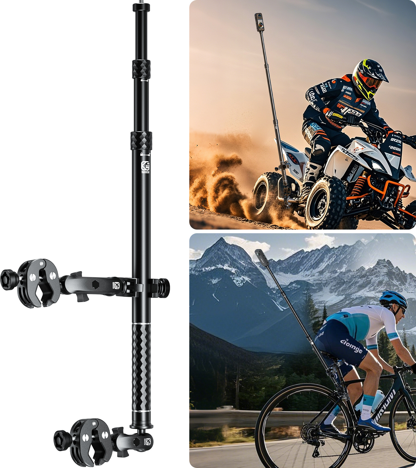 Kewig Motorcycle Selfie Stick KWG-QG-2 Kewig