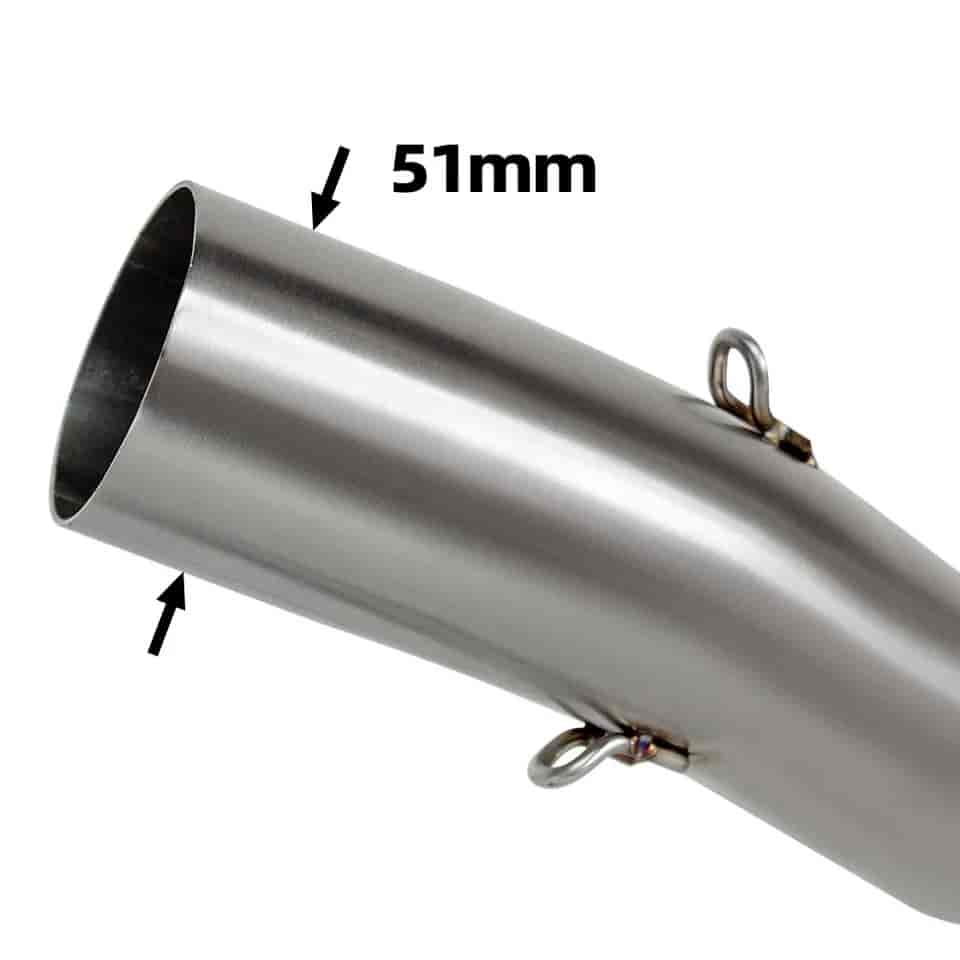 Imported Exhaust Silencer Bend Pipe With Catalytic Converter For Aprilia RS 457 Imported