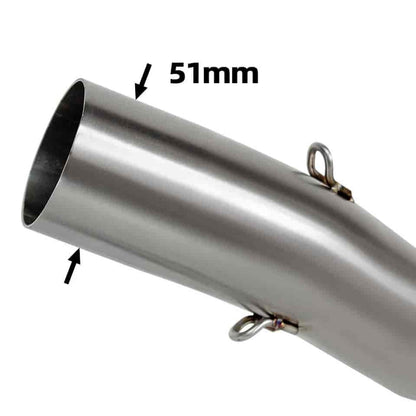 Imported Exhaust Silencer Bend Pipe With Catalytic Converter For Aprilia RS 457 Imported