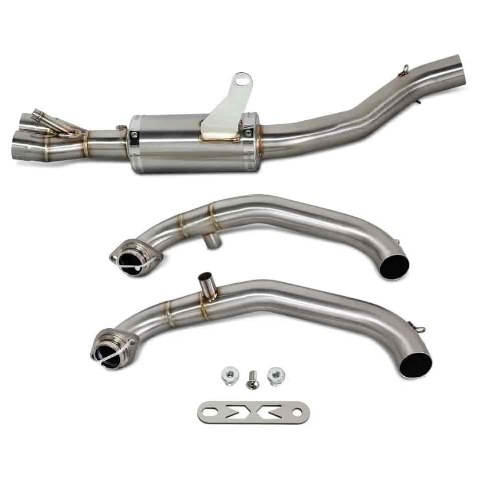 Imported Exhaust Silencer Bend Pipe With Catalytic Converter For Aprilia RS 457 Imported