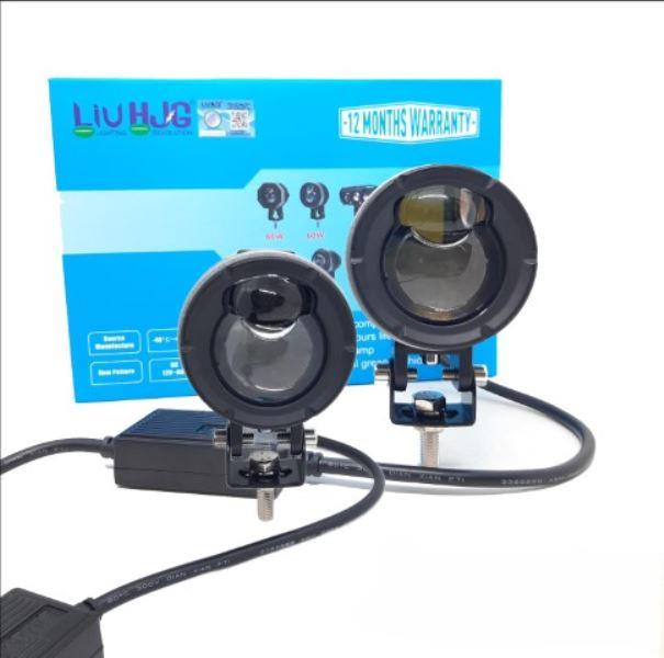 HJG 124 P49 Dual Lens Fog Light – 120W LED (White/Yellow Beams) HJG