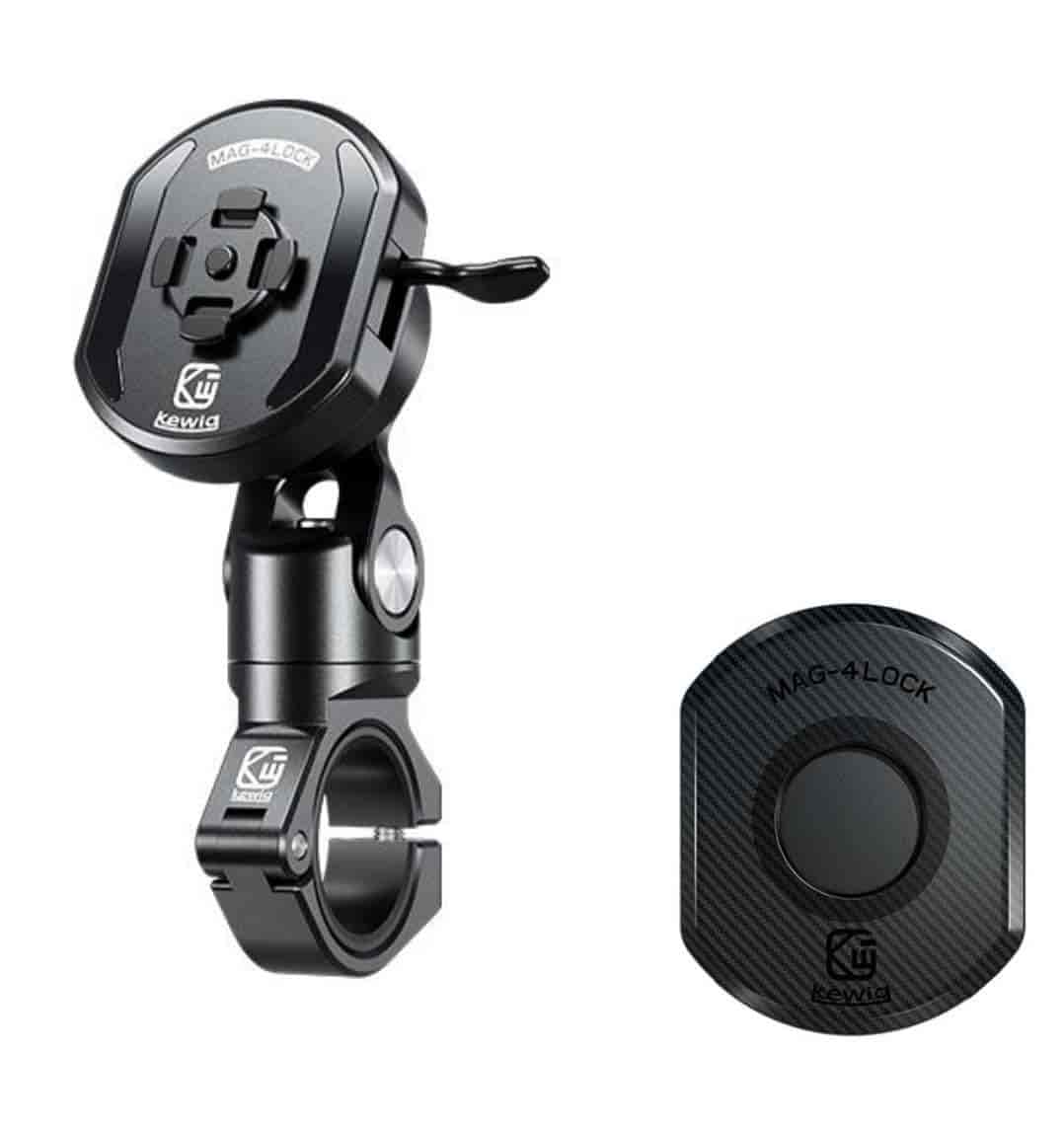KEWIG Lock Magnetic Motorcycle Phone Mount (KWG-M36-C1S-4) Kewig