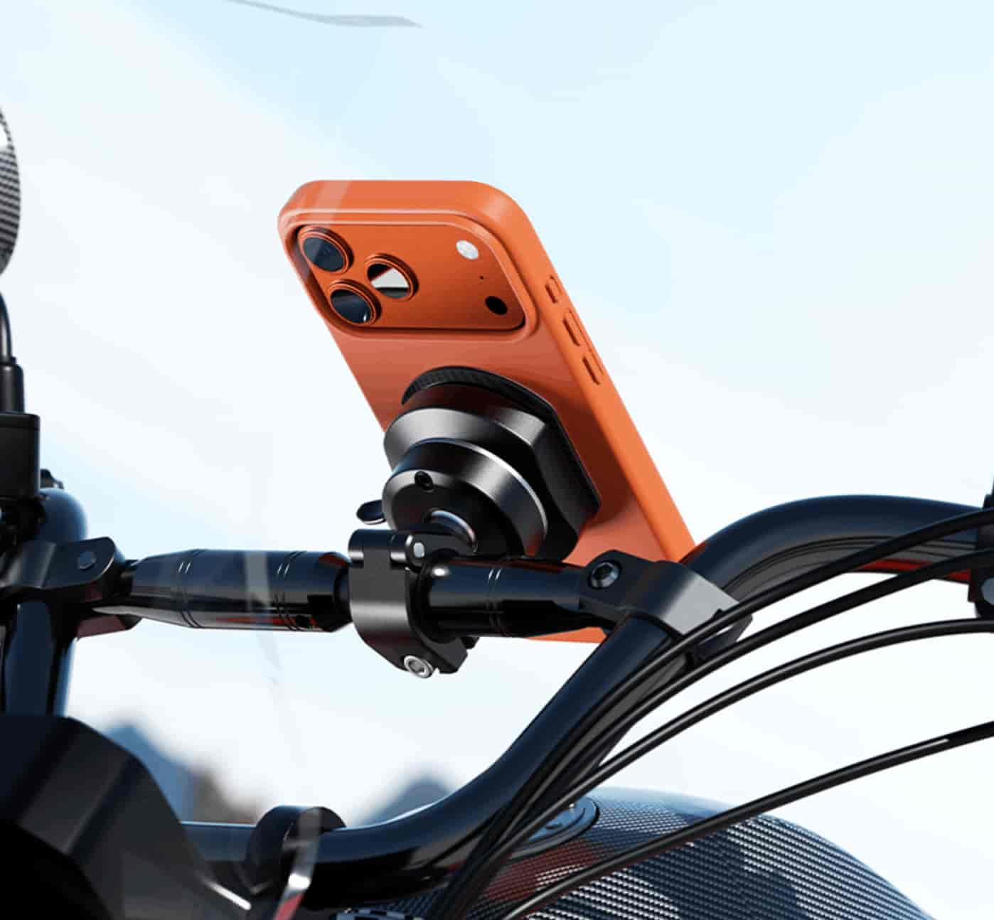 KEWIG Lock Magnetic Motorcycle Phone Mount (KWG-M36-C1S-4) Kewig