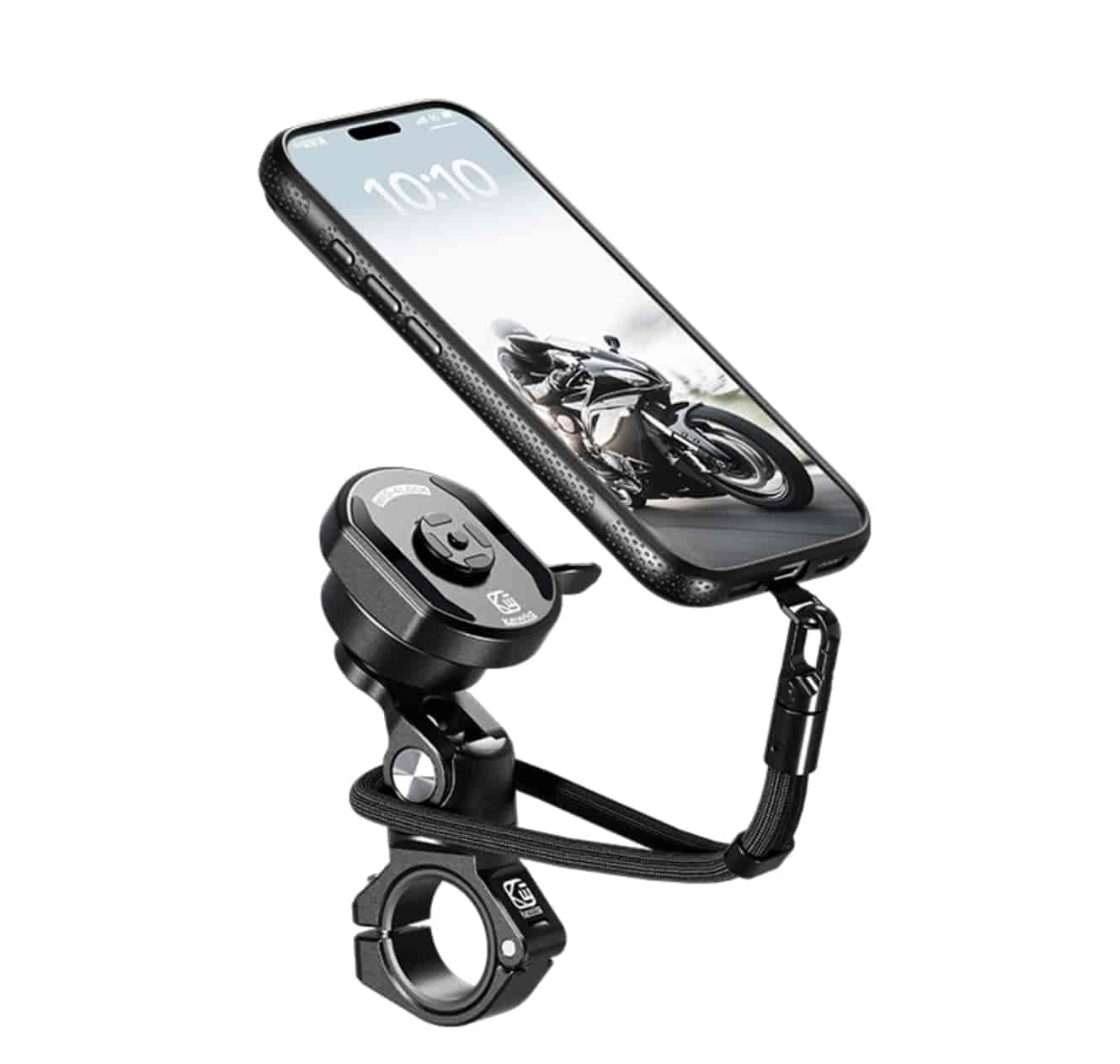 KEWIG Lock Magnetic Motorcycle Phone Mount (KWG-M36-C1S-4) Kewig