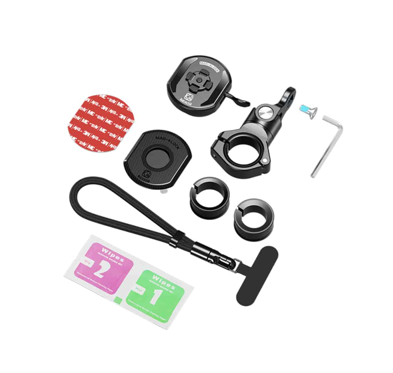 KEWIG Lock Magnetic Motorcycle Phone Mount (KWG-M36-C1S-4) Kewig