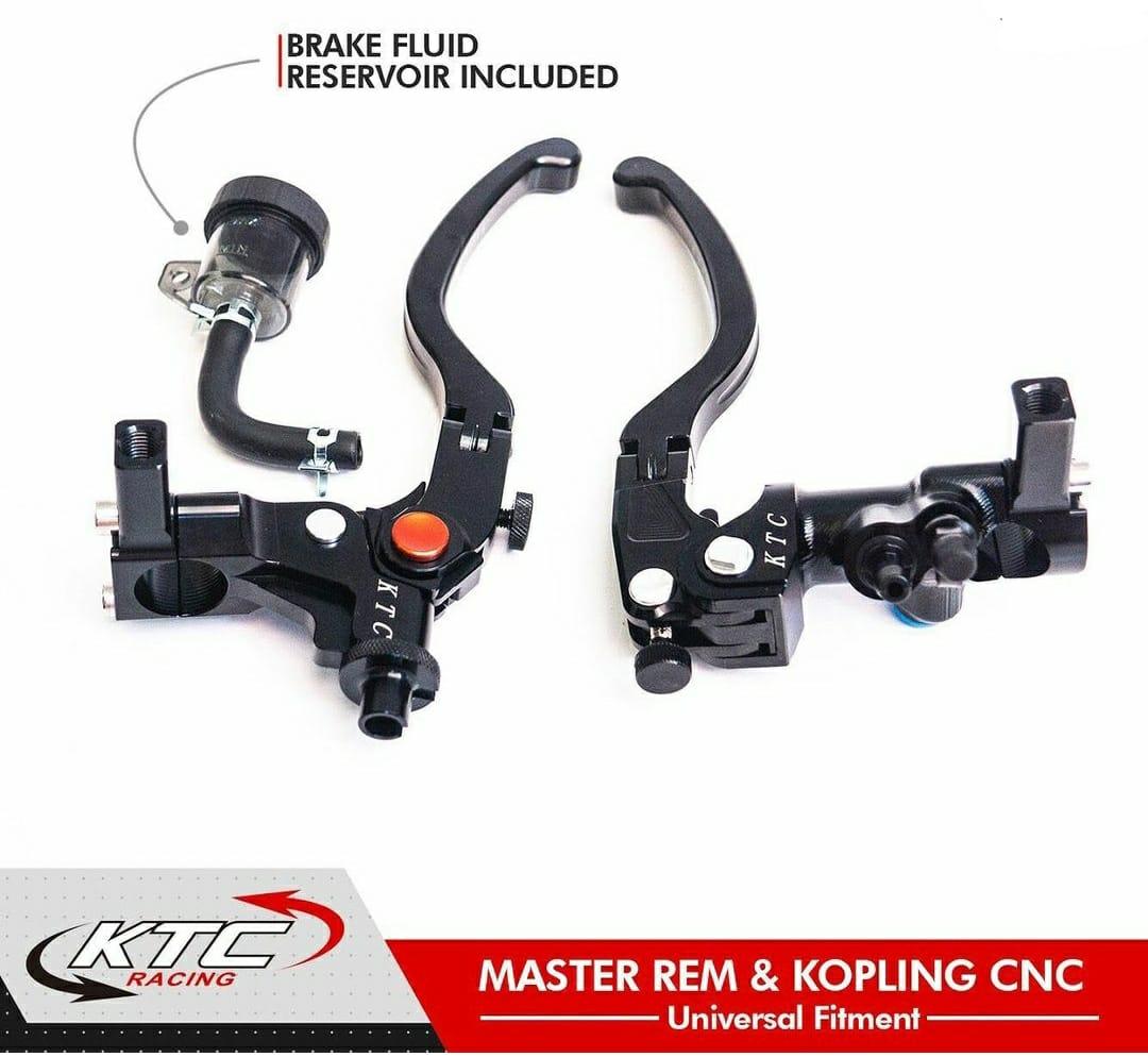 Universal Brake Clutch Lever with Master Cylinder - KTEC Imported