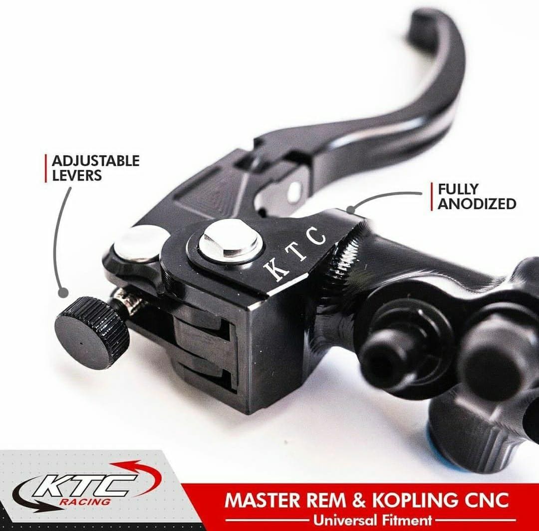 Universal Brake Clutch Lever with Master Cylinder - KTEC Imported