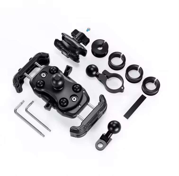 Kewig Anti Vibration Motorcycle Damper Holder Suitable phone size:4.5-7.2inch Fit bar diameter:22mm-32mm (Without Charger) (M28) Kewig