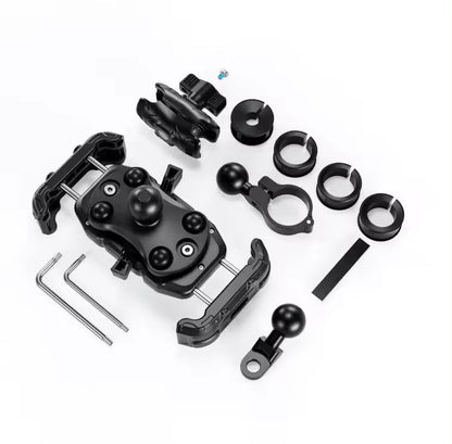 Kewig Anti Vibration Motorcycle Damper Holder Suitable phone size:4.5-7.2inch Fit bar diameter:22mm-32mm (Without Charger) (M28) Kewig