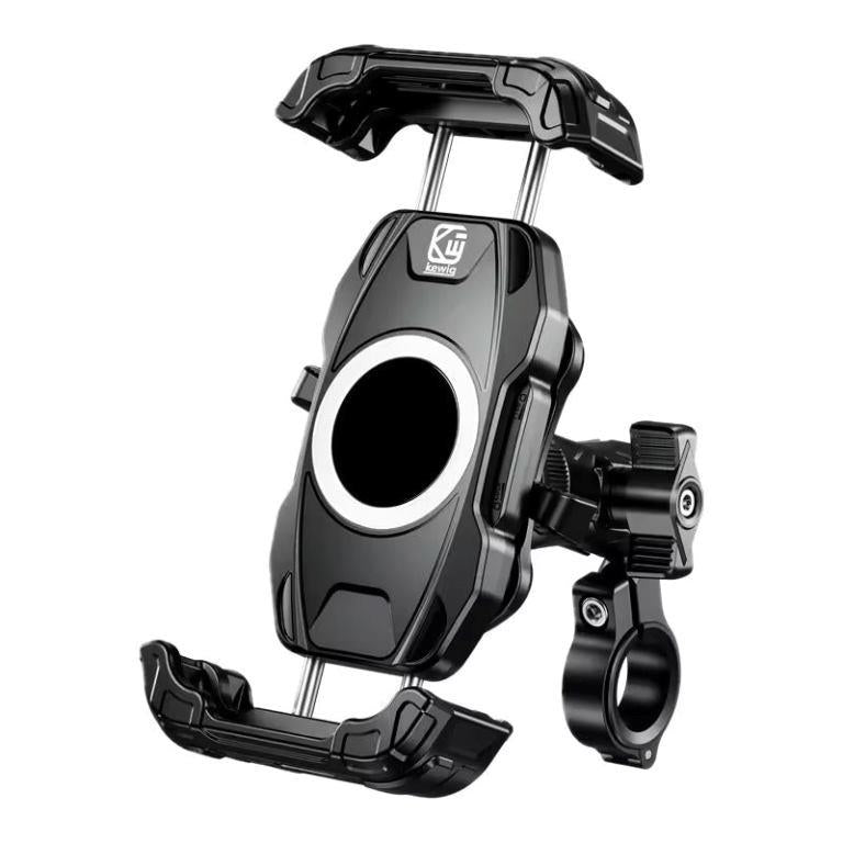 Kewig Anti Vibration Motorcycle Damper Holder Suitable phone size:4.5-7.2inch Fit bar diameter:22mm-32mm (Without Charger) (M28) Kewig