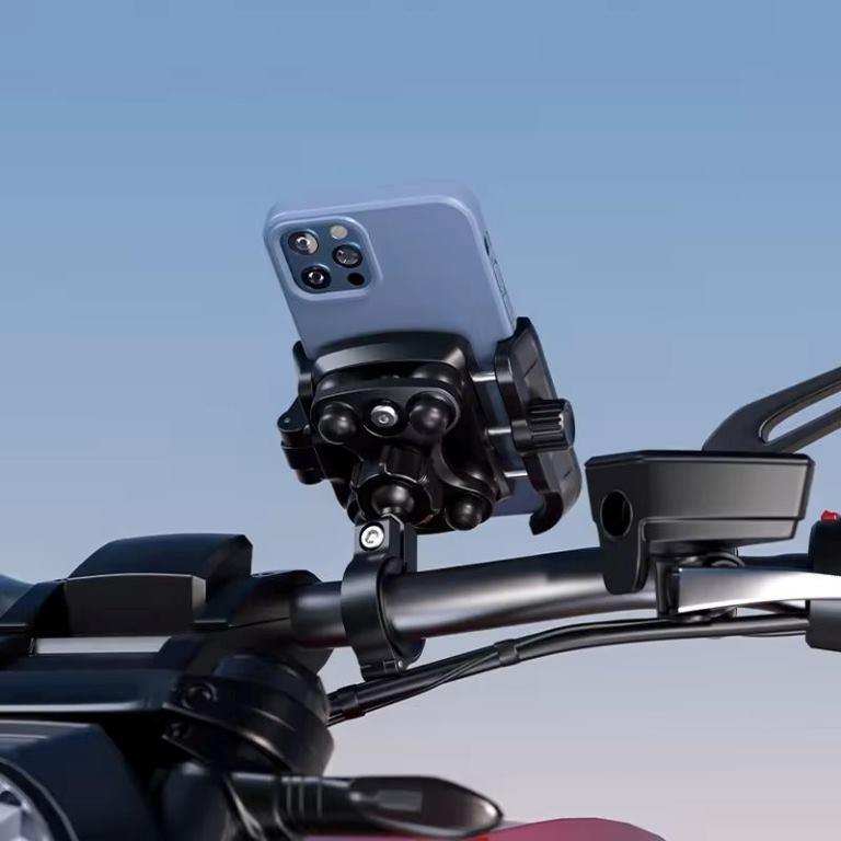 Kewig Anti-vibration Damper Motorcycle Phone Holder (Without Charger) (M8SP-J) Kewig