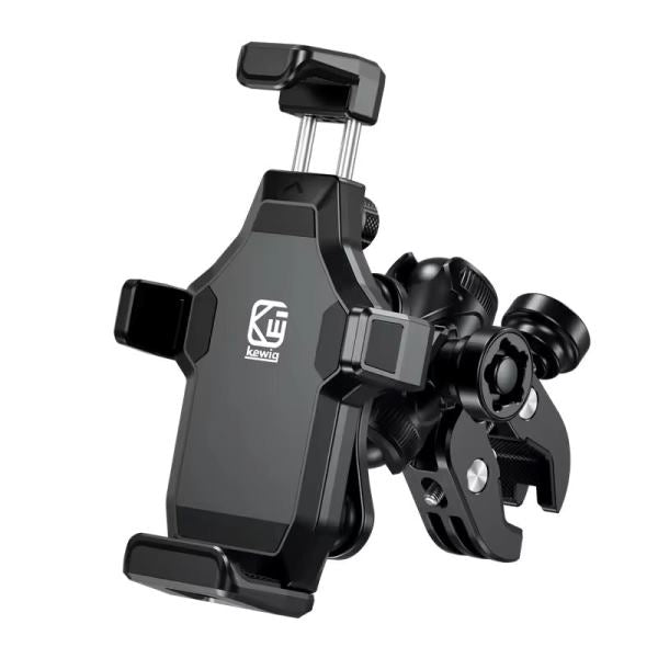 Kewig Motorcycle Mobile phone holder Fit the bar (M25-8)-Black Kewig