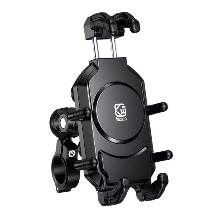 Kewig Motorcycle Phone Holder with Anti-Vibration Damper Safe Lock (M26-C1) Kewig
