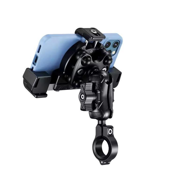 Kewig Motorcycle phone holder Waterproof Anti vibration Damper + safe lock (Without Charger) (M27-C1) Kewig