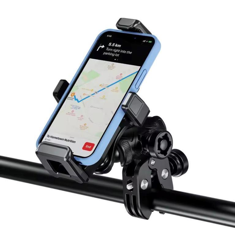 Kewig dual port Charging Waterproof Motorcycle Mobile Phone Holder (Without Charger) (M25-1) Kewig