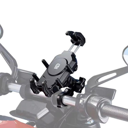 Kewig dual port Charging Waterproof Motorcycle Mobile Phone Holder (Without Charger) (M25-1) Kewig