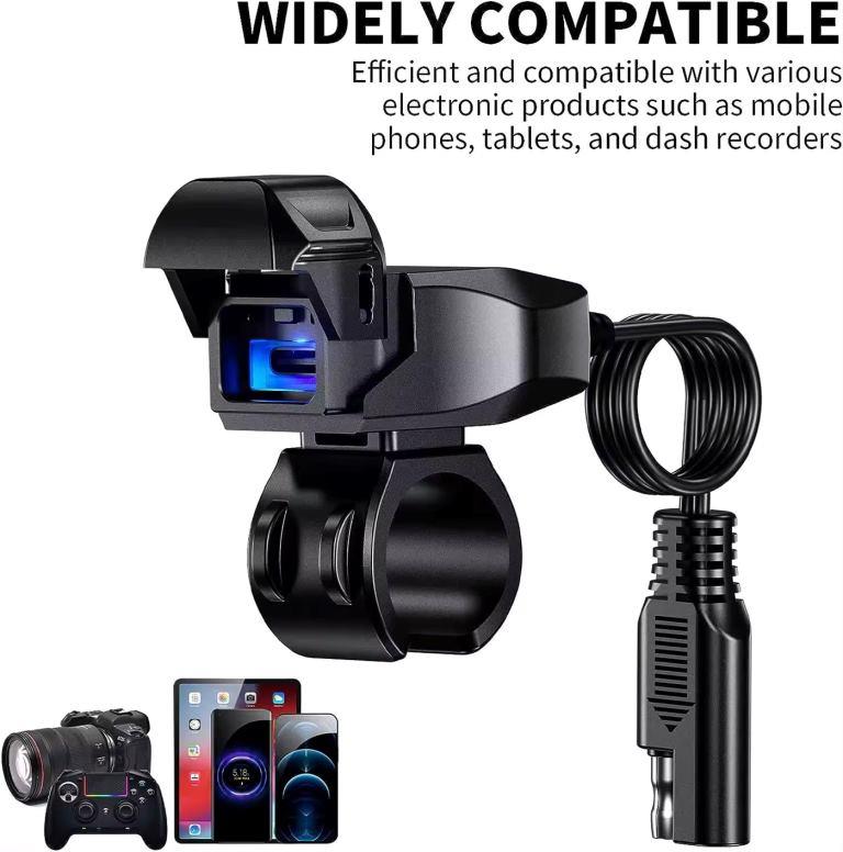 Kewig USB Super fast charger waterproof Input voltage:dc12-24v Output voltage:36v (C Charger) (B10-C) Kewig