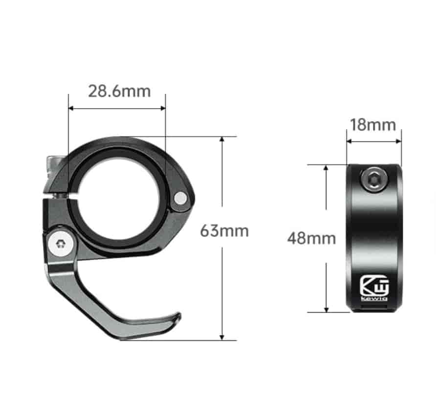Kewig Handlebar Luggage Hook - KWG-CBK-2 Kewig