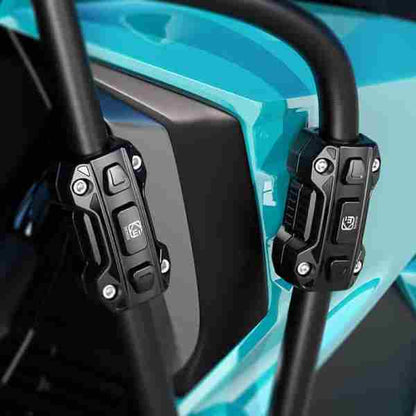 Kewig Motorcycle Bar Guard Bumper Cover (Black) Kewig