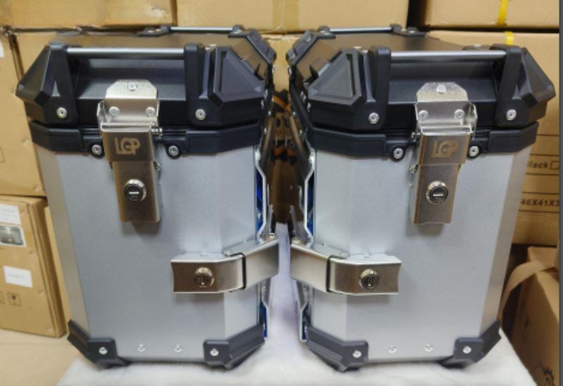 LGP-Pannier Box 38L (Silver) LGP
