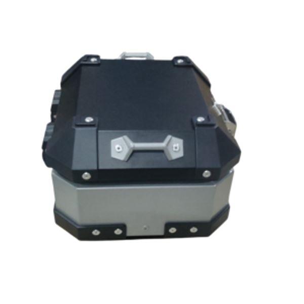 LGP 10 litres Aluminium Top Box Silver ( Fits All Motorcycles )-LGP11210 LGP