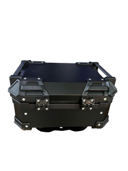 LGP 25 Litres Aluminium Top Box Black ( Fits All Motorcycles )-LGP1195 LGP