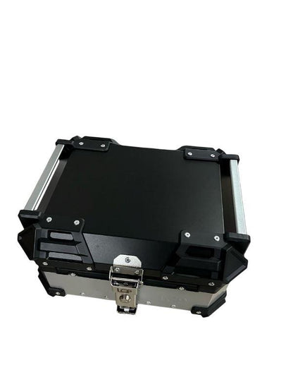 LGP 25 Litres Aluminium Top Box | Silver ( Fits All Motorcycles )-LGP1196 LGP