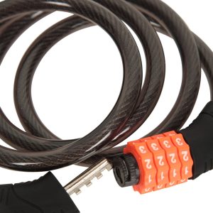 LGP 4-Digit Combination Helmet Lock(Orange)