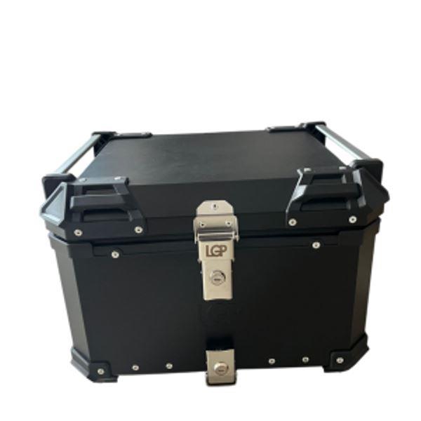 LGP 55 litres Aluminium Top Box-Black-LGP11245 LGP