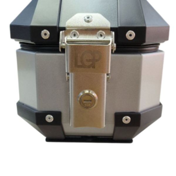 LGP 5 litres Aluminium Top Box-Silver premium-LGP11206 LGP