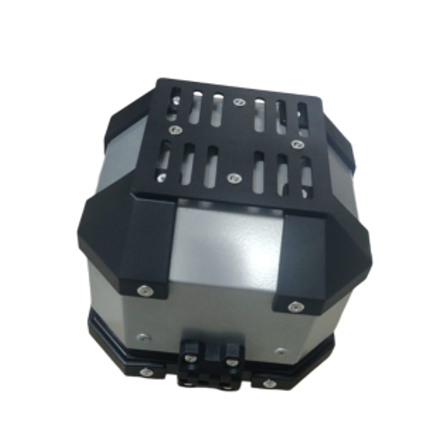 LGP 5 litres Aluminium Top Box-Silver premium-LGP11206 LGP