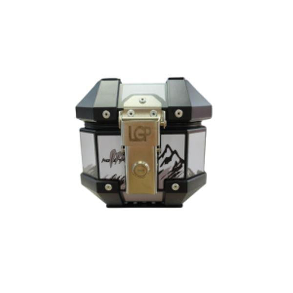 LGP 5 litres Aluminium Top Box With Adventure Graphics Premium-LGP11207 LGP