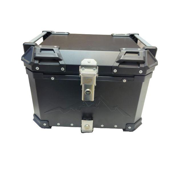 LGP Adventure Top Box For Himalayan 411/450(Case) 45ltrs Black Premium By-Universal-LGP11203 LGP