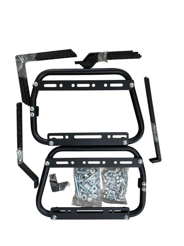 LGP Aluminium Touring Panniers 38L-Set of 2-Silver-LGP11202 LGP