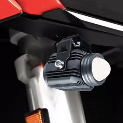 LGP Dk16 Auxiliary Lights With Wireless Spotlight Switch Harness And Clamps 45w ( 12v-30v) Compatible For All Motorcycles And Cars-AUX11203 LGP