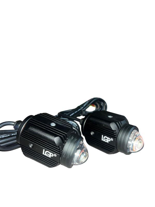 LGP Dk16 Auxiliary Lights With Wireless Spotlight Switch Harness And Clamps 45w ( 12v-30v) Compatible For All Motorcycles And Cars-AUX11203 LGP