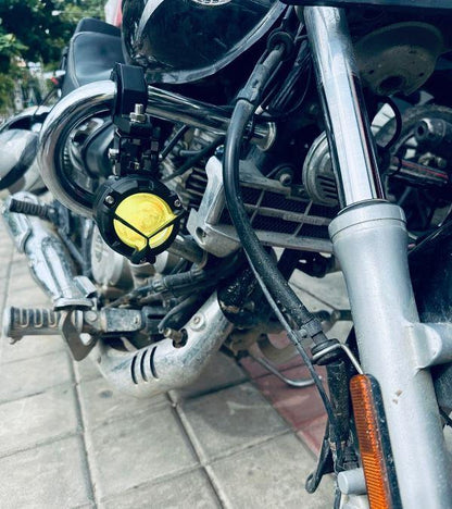 LGP Dk 350 Mercedes Ultra Wide Driving Fog Lights White/yellow With Wiring Harness And Wireless Button Switch 60w-LGP11350 LGP