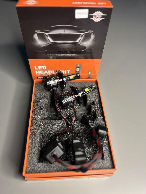 LGP H4 / H19 LED Headlight 200W Conversion Kit 22000LM Car Driving Headlamp Bulb 6000K Super Bright Beam Fog Light For All Cars-AUX1179 LGP