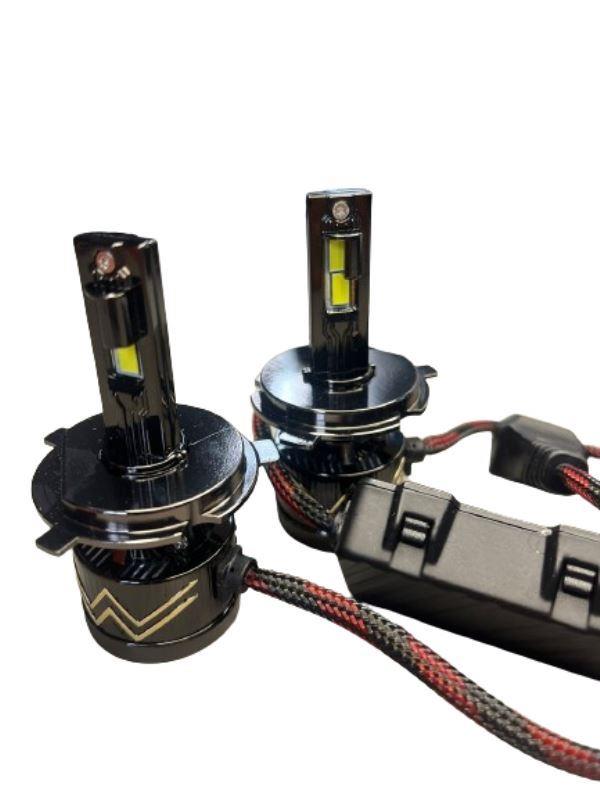 LGP H4 / H19 LED Headlight 200W Conversion Kit 22000LM Car Driving Headlamp Bulb 6000K Super Bright Beam Fog Light For All Cars-AUX1179 LGP