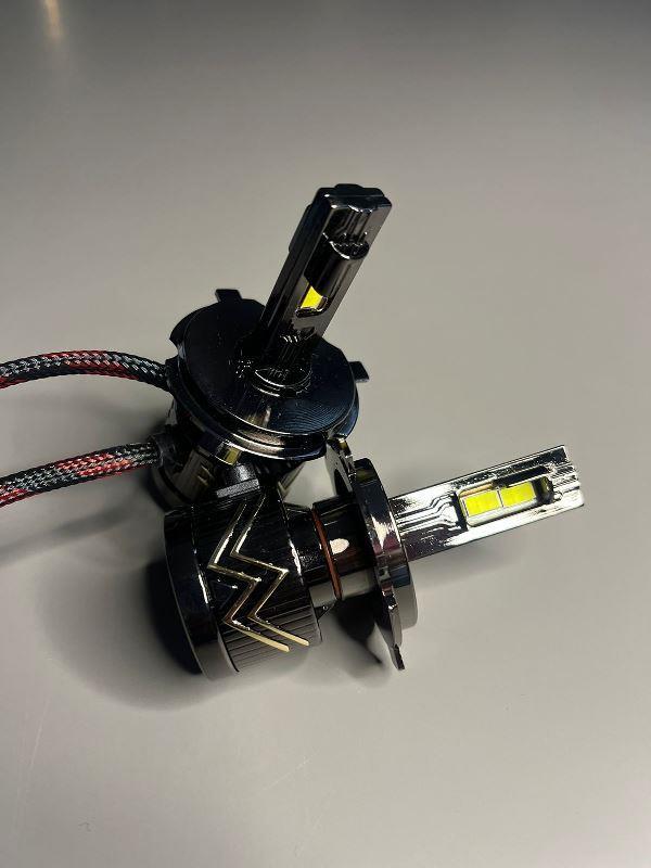 LGP H4 / H19 LED Headlight 200W Conversion Kit 22000LM Car Driving Headlamp Bulb 6000K Super Bright Beam Fog Light For All Cars-AUX1179 LGP