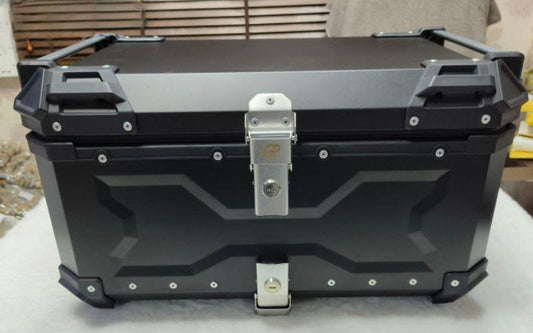 LGP Heavyduty Top Box 65L X type Premium Aluminium (Black) – Universal