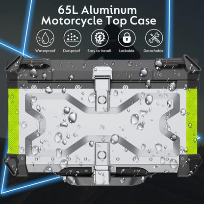 LGP Heavyduty Top Box 65L X type Premium Aluminium – Universal LGP