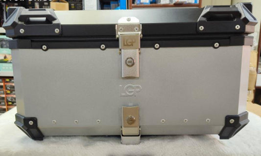 LGP Heavyduty Top Case/Top box 65L Premium Aluminium-Universal (Silver)