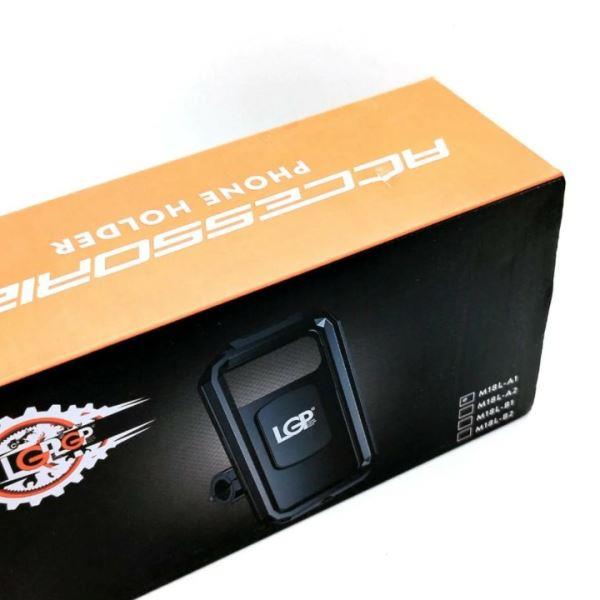 LGP Mb1 Jaw-grip Waterproof Bike/Motorcycle/Scooter Mobile Phone Holder Mount With Fast Usb 3.0 Charger, Ideal For Maps And Gps Navigation (Black)-M8-LGP02