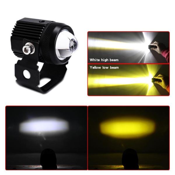 LGP Mini Driving Fog Lights 40W Dual Colour For universal Motorcycle/Scooters/Cars/Jeeps-LGP1159 LGP