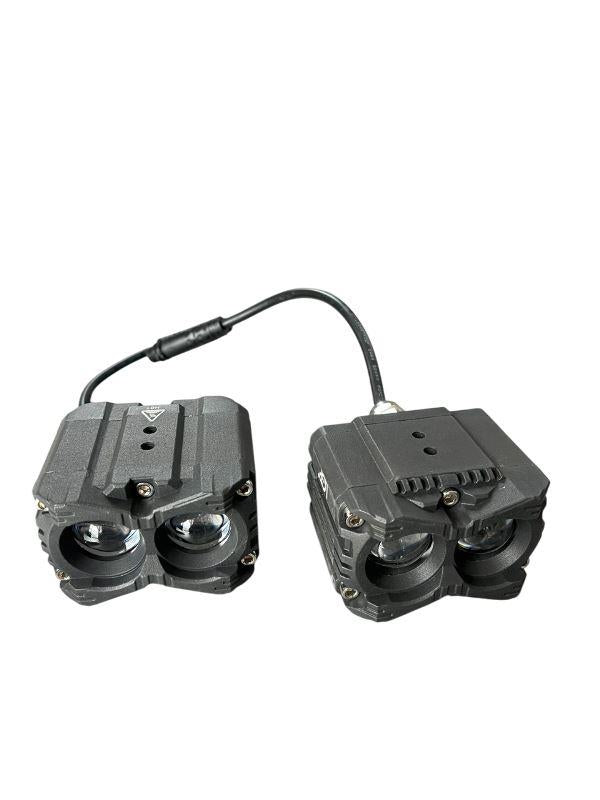 LGP Mk05 Spotlight Ip67 Waterproof Auxiliary Lights With With Harness Compatible For All Motorcycles And Cars-Premium-LGP11127 LGP