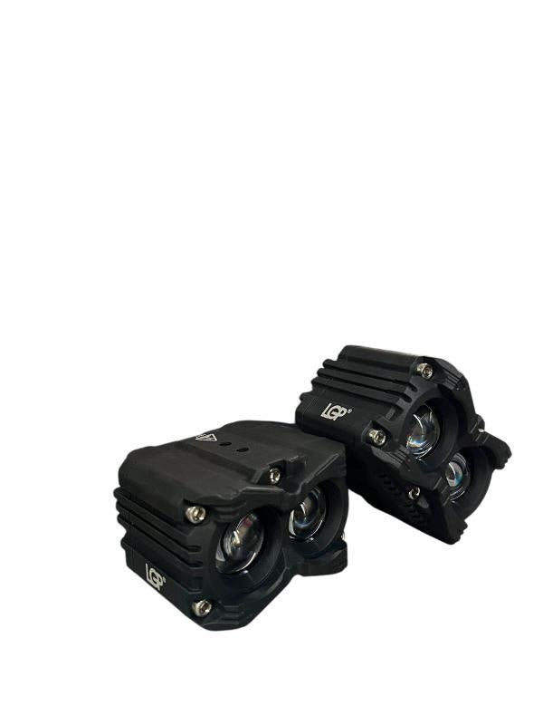 LGP Mk05 Spotlight Ip67 Waterproof Auxiliary Lights With With Harness Compatible For All Motorcycles And Cars-Premium-LGP11127 LGP