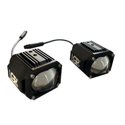 LGP Mk07 Spotlight Ip67 Waterproof Auxiliary Lights With Harness Compatible For All Motorcycles And Cars-LGP11125 LGP