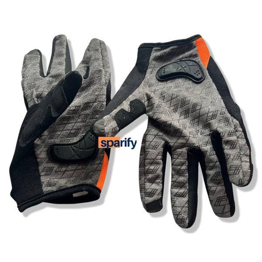 LGP Motocross Riding Gloves Black (Orange)